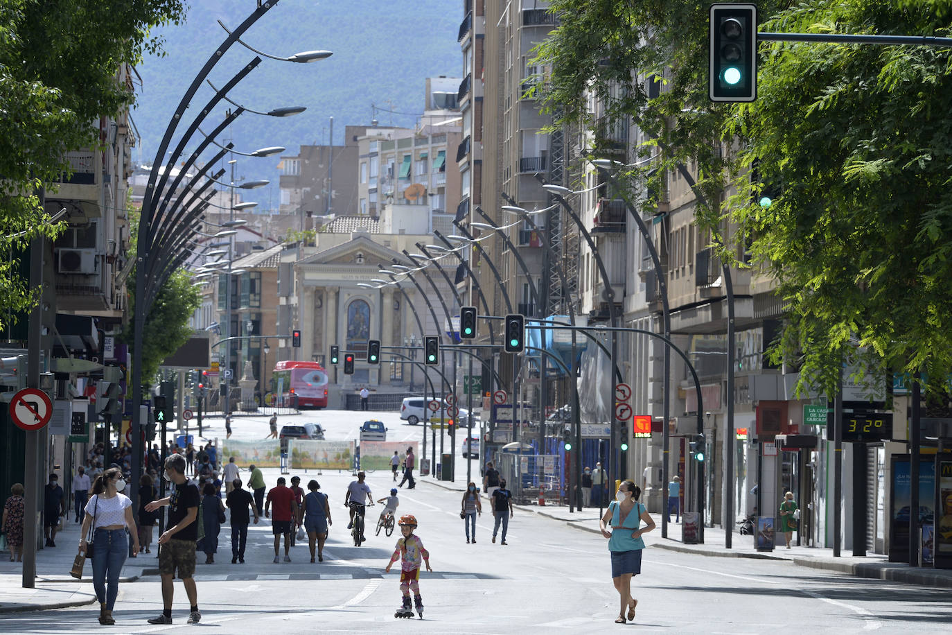 Fotos: Los murcianos toman la Gran Vía