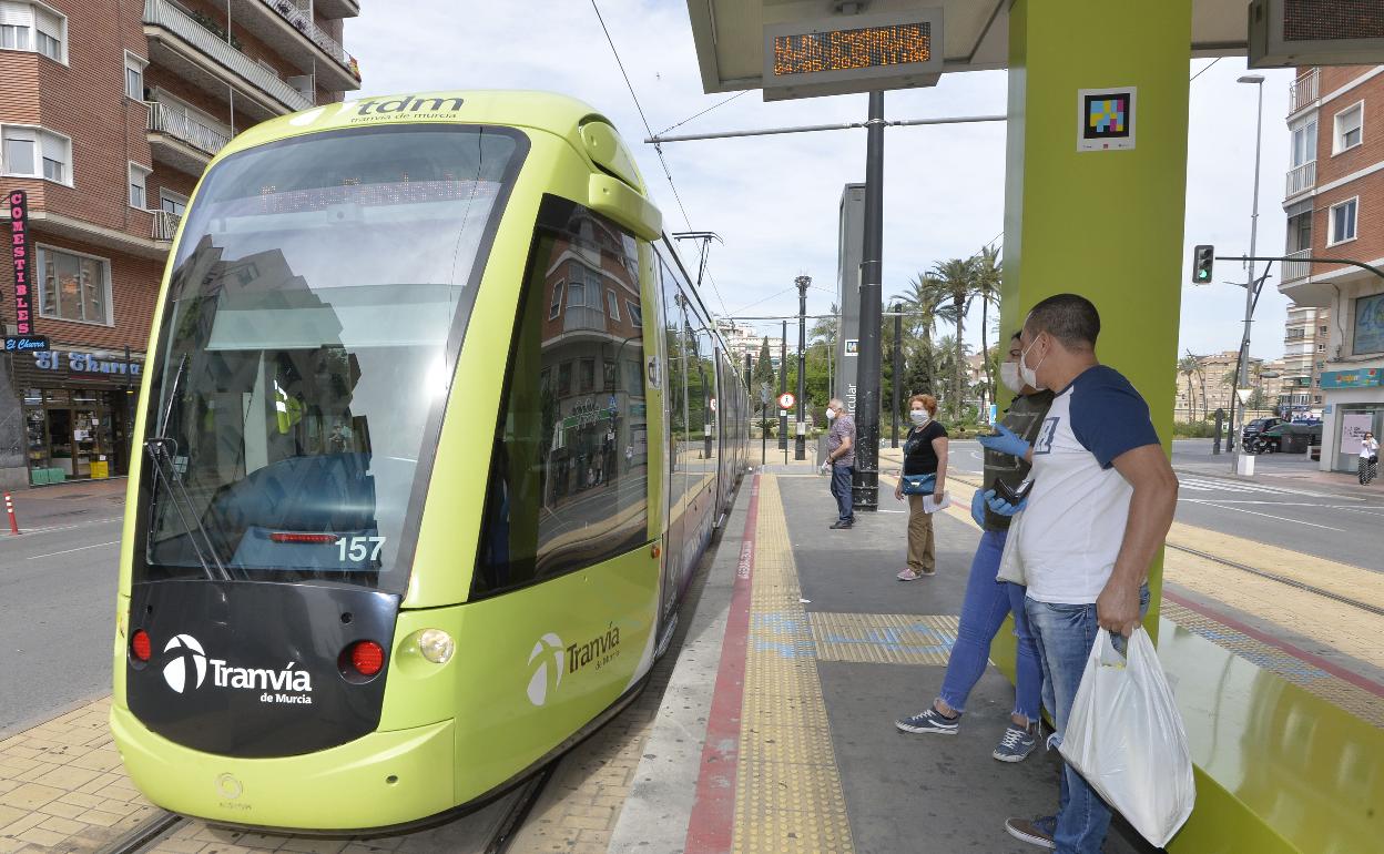 El tranvía será gratuito este martes.