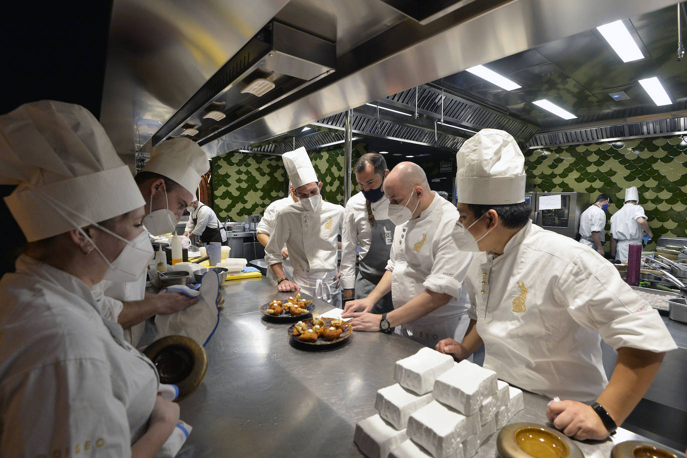 Fotos: Menú de estrellas en el restaurante Odiseo