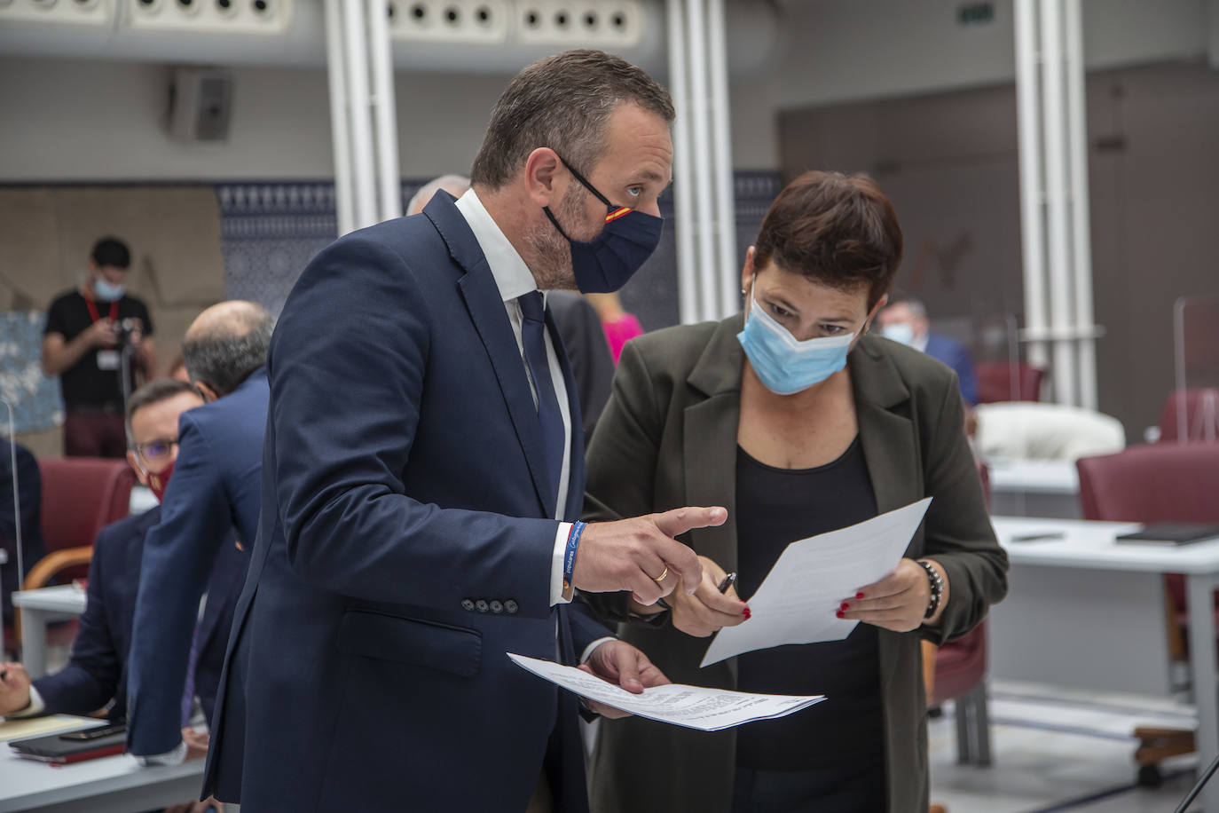 Fotos: Pleno de la Asamblea Regional del miércoles 23 de septiembre de 2020