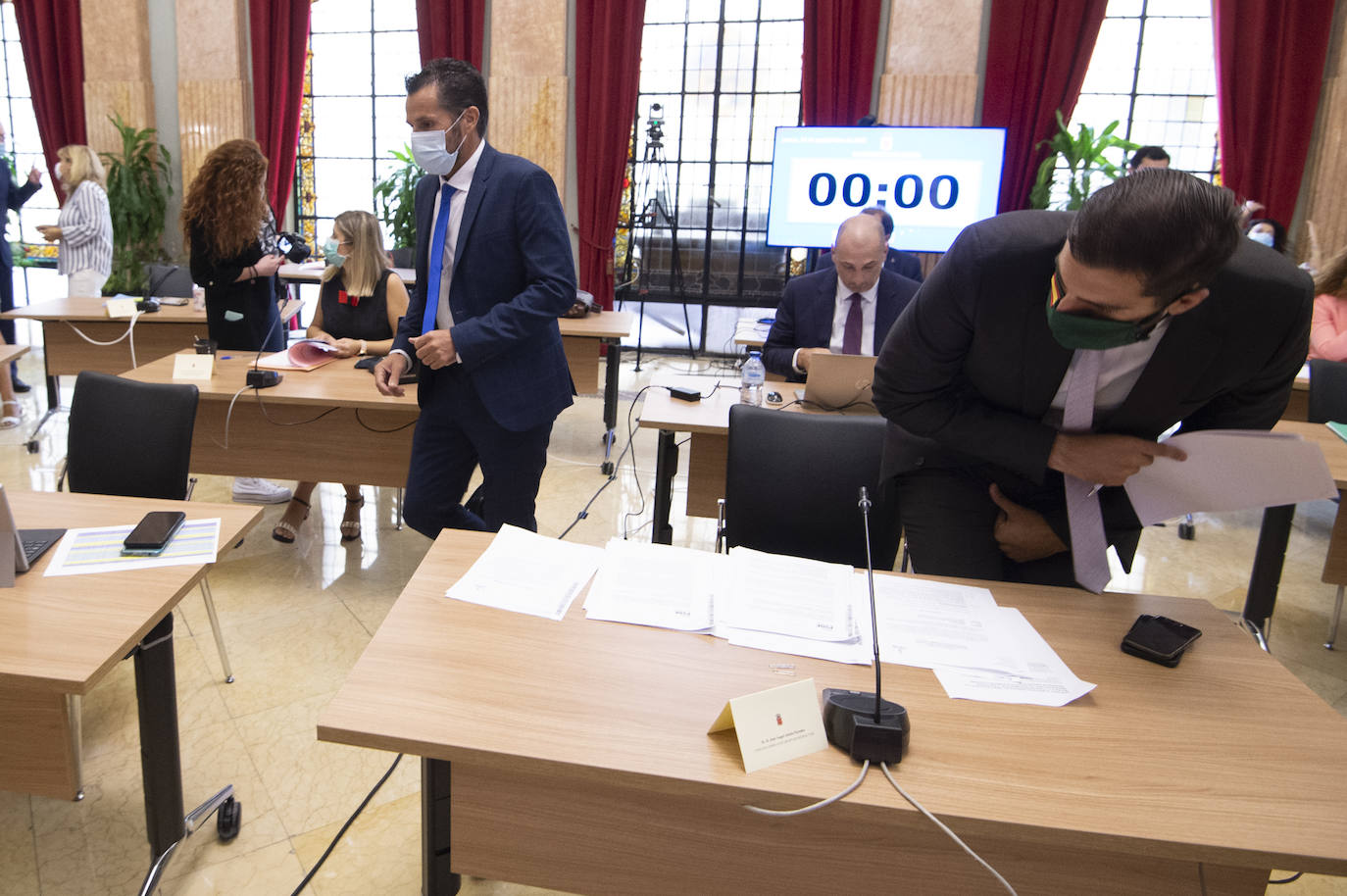 Fotos: El Ayuntamiento de Murcia celebra su pleno ordinario de septiembre