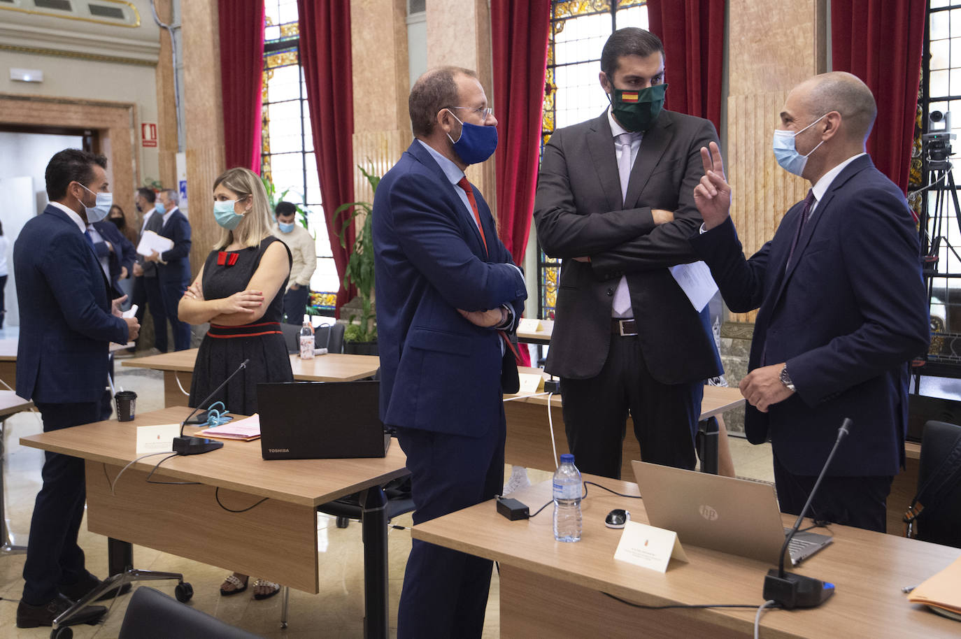 Fotos: El Ayuntamiento de Murcia celebra su pleno ordinario de septiembre