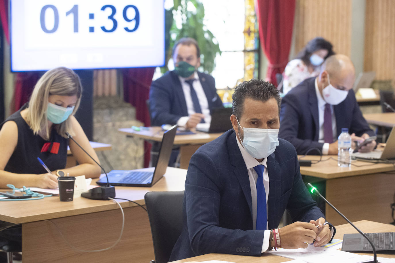 Fotos: El Ayuntamiento de Murcia celebra su pleno ordinario de septiembre