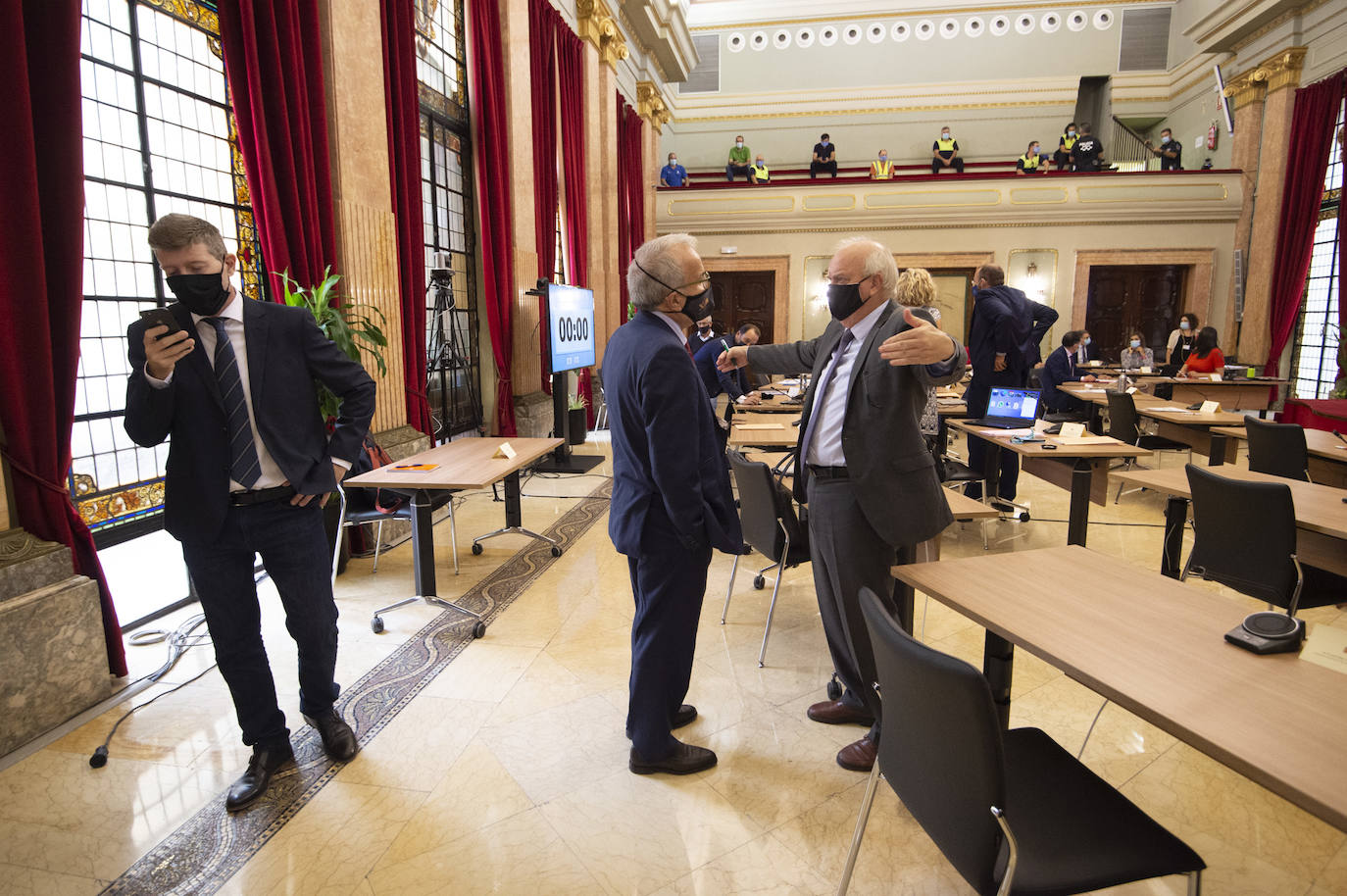 Fotos: El Ayuntamiento de Murcia celebra su pleno ordinario de septiembre