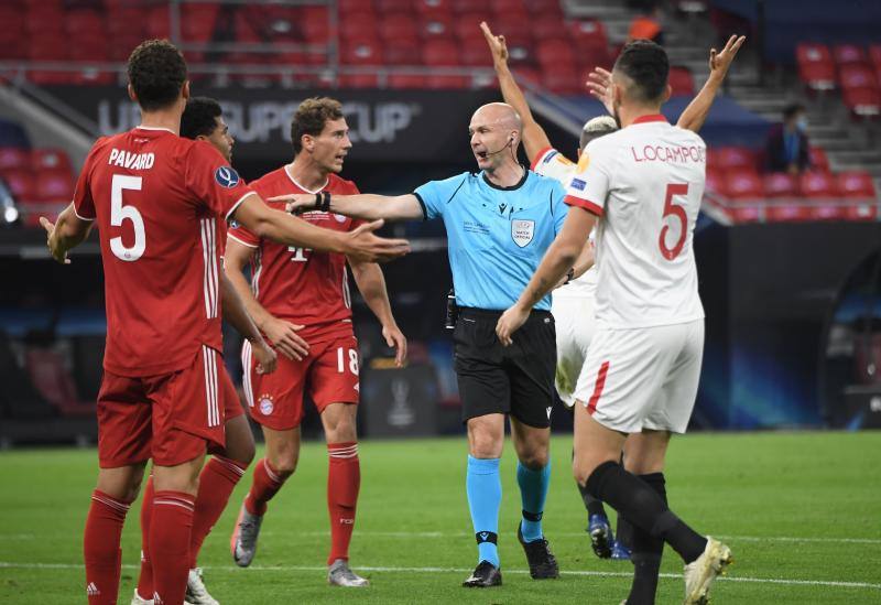 Fotos: Bayern-Sevilla, en imágenes