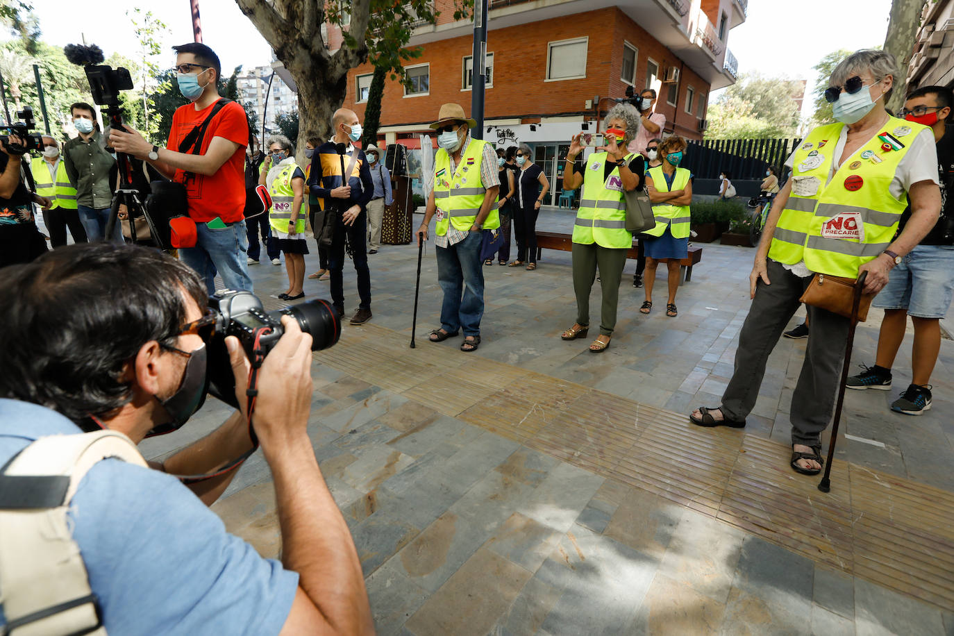 Fotos: La Marea de Residencias de la Región pide «proteger a los ancianos abandonados y justicia para los muertos»