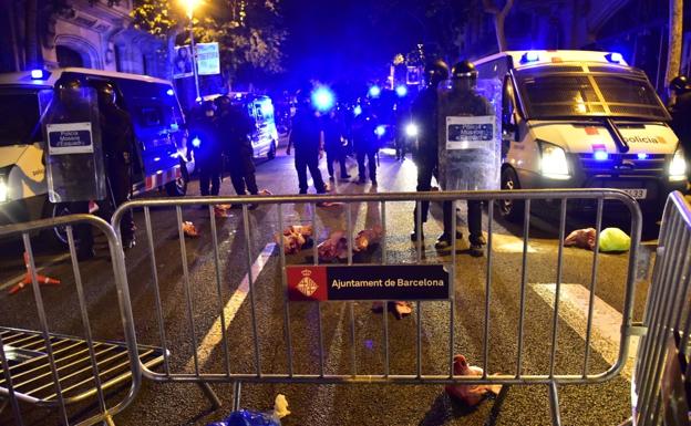 Los CDR llevan las protestas al Parlament