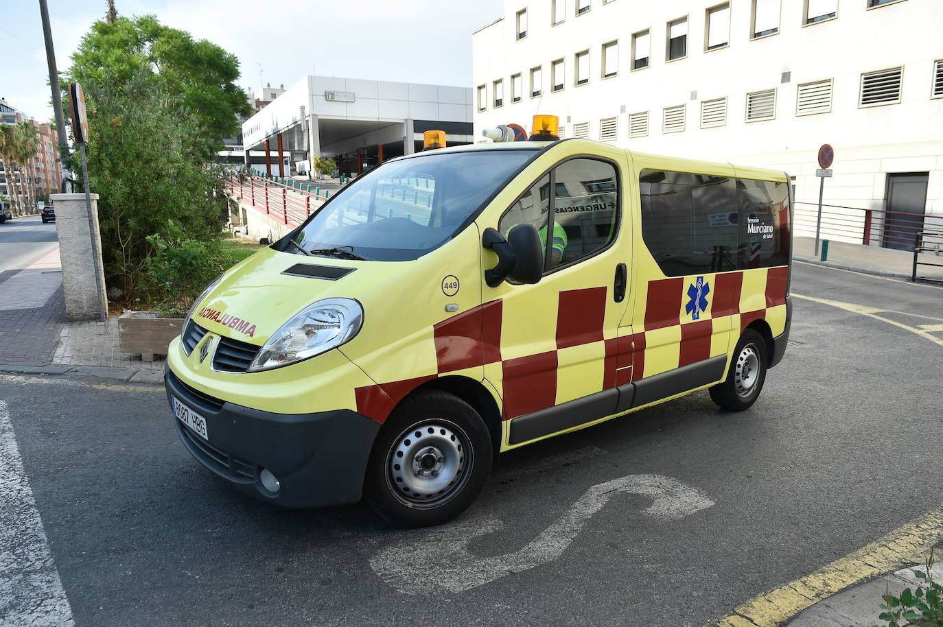 Ambulancia en una fotografía de archivo.