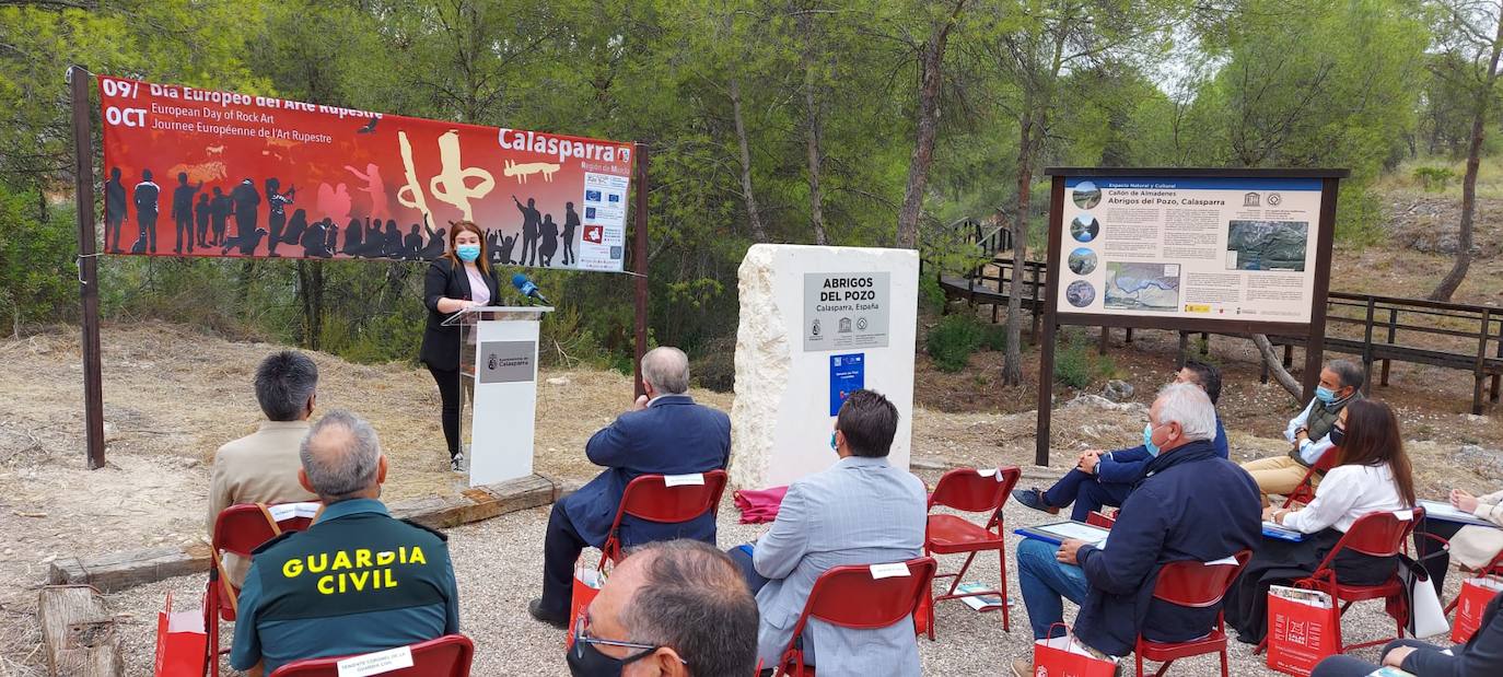 Fotos: Cultura y seis municipios se asocian al itinerario de arte rupestre europeo