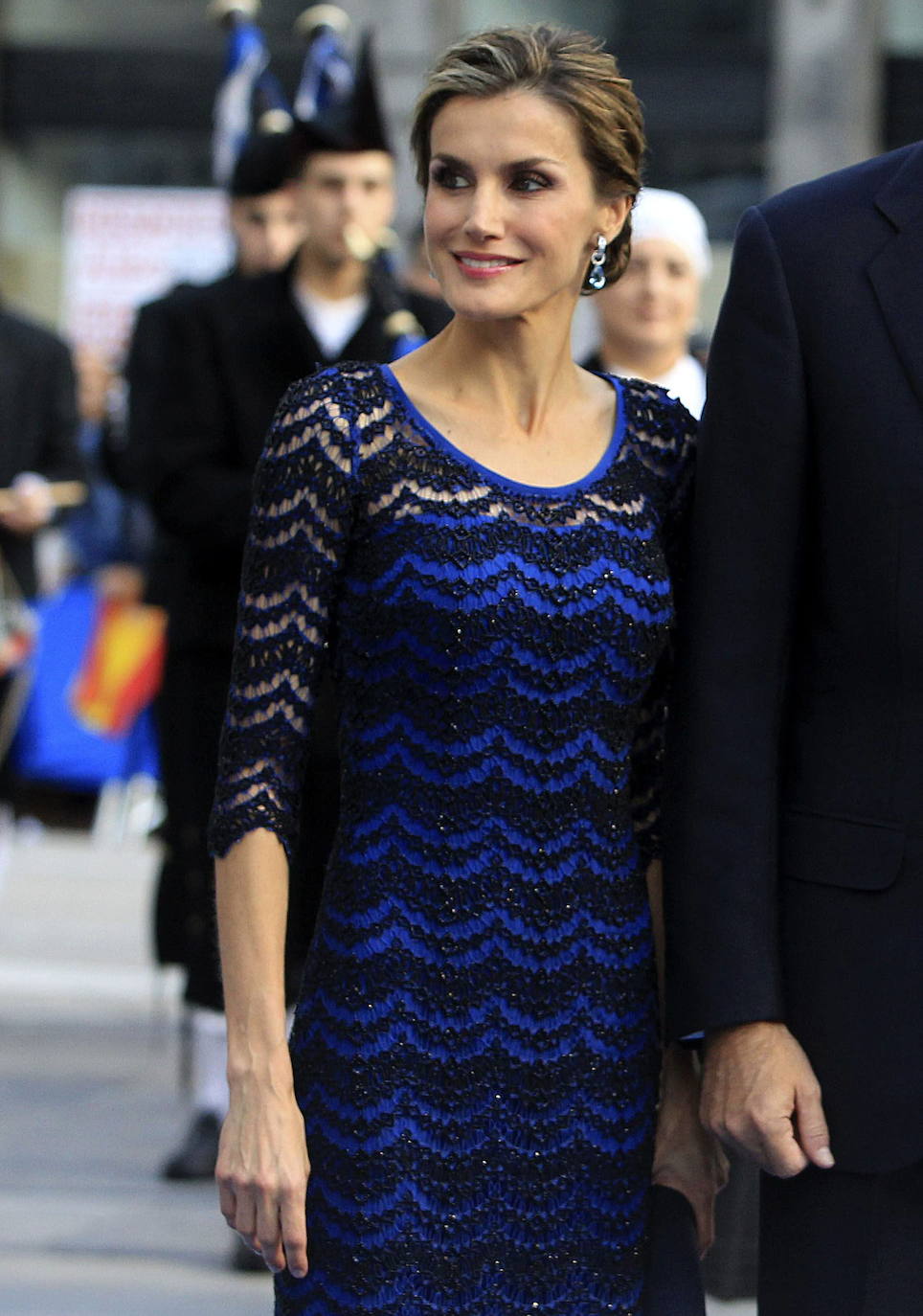 Vestido utilizado por la Reina el año 2014.