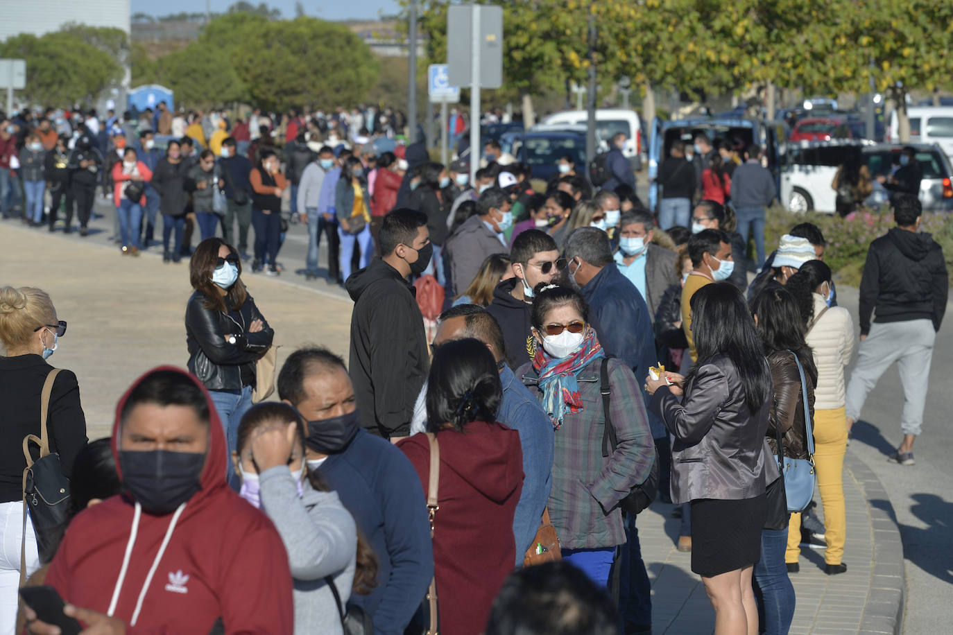 Fotos: Elecciones bolivianas en el centro comercial Thader de Murcia