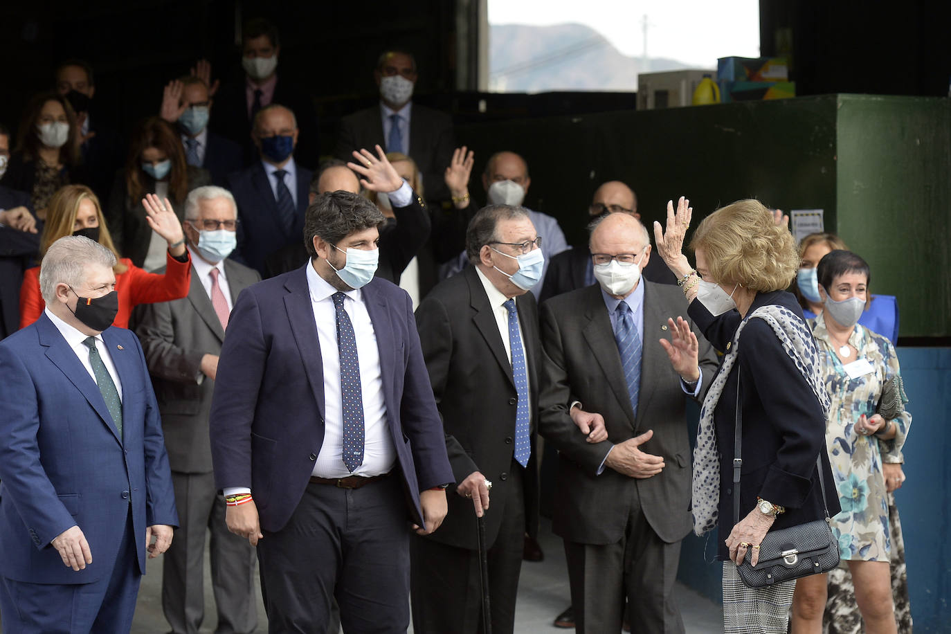 Fotos: La Reina Sofía visita el Banco de Alimentos del Sureste