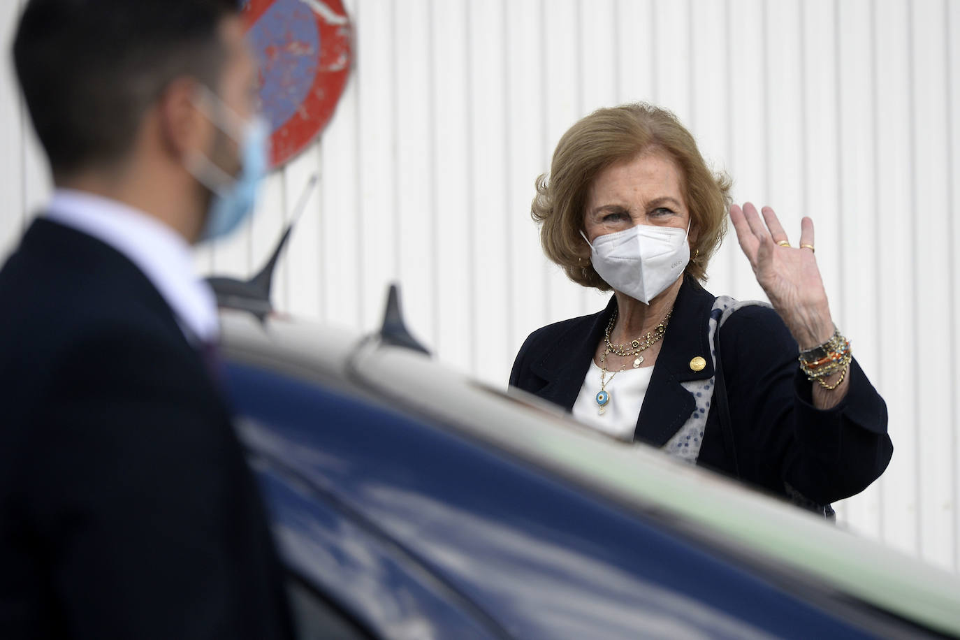 Fotos: La Reina Sofía visita el Banco de Alimentos del Sureste