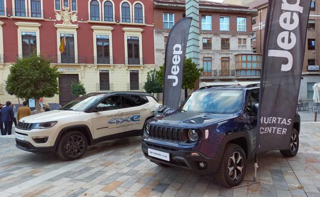 Jeep Huertas Center con los jóvenes empresarios