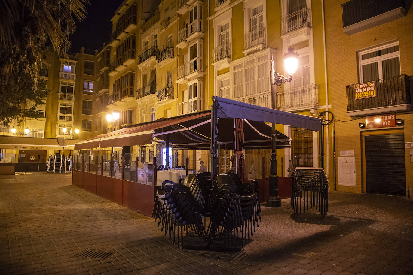 Fotos: La hora extra del toque de queda en Cartagena