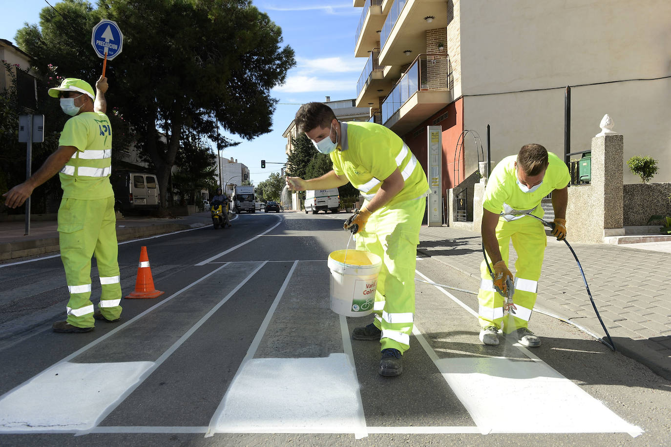 Fotos: La seguridad se reforzará en ocho carreteras que atraviesan pedanías de Murcia