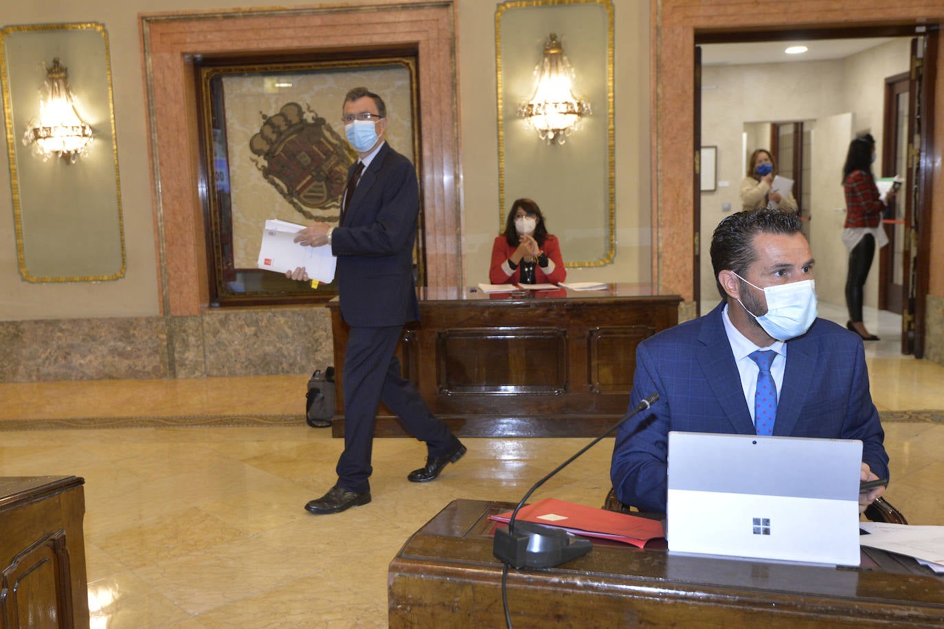 Fotos: Pleno Ayuntamiento de Murcia del 29 de octubre de 2020