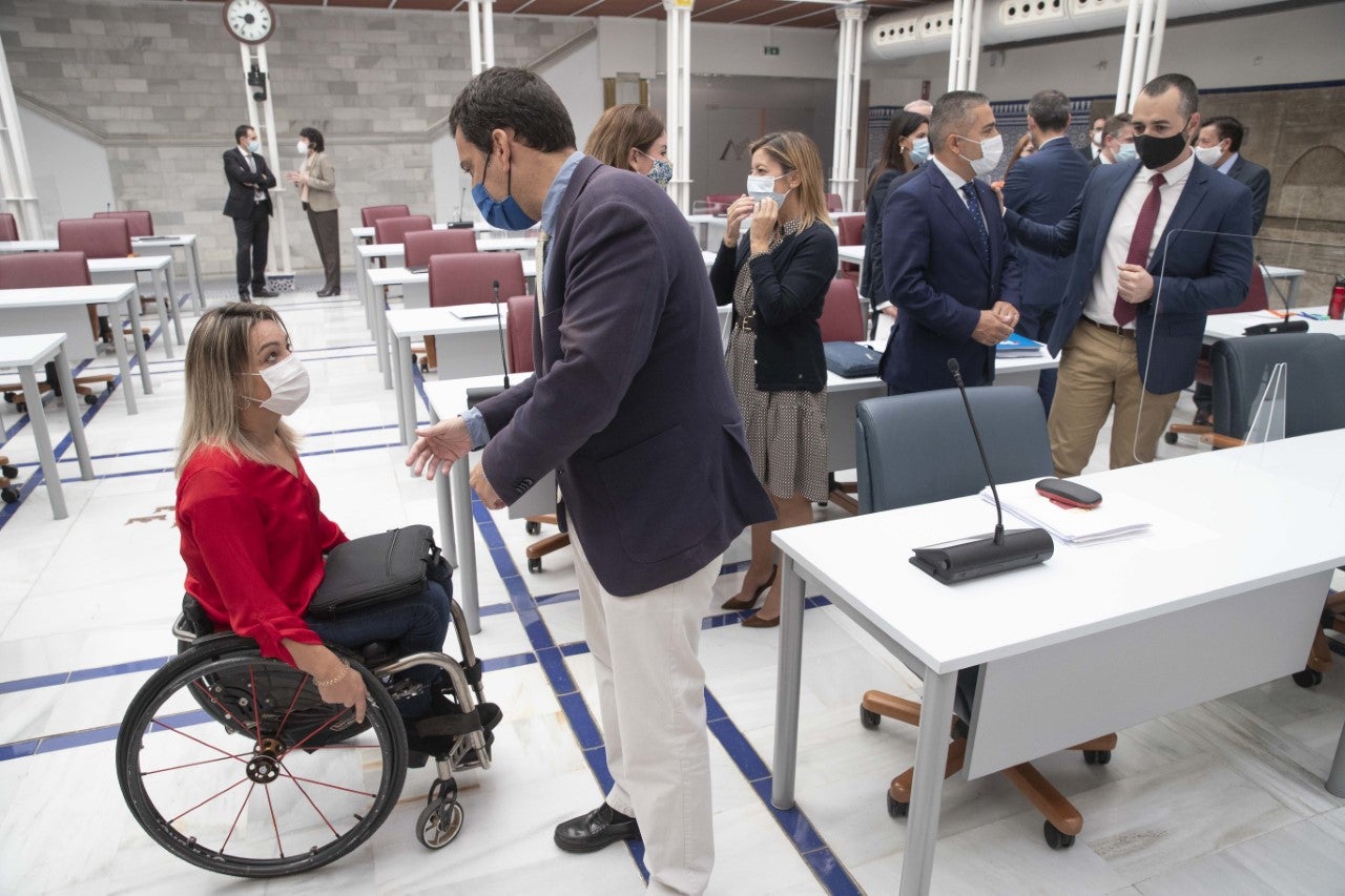 Fotos: Pleno de la Asamblea Regional del 30 de octubre de 2020