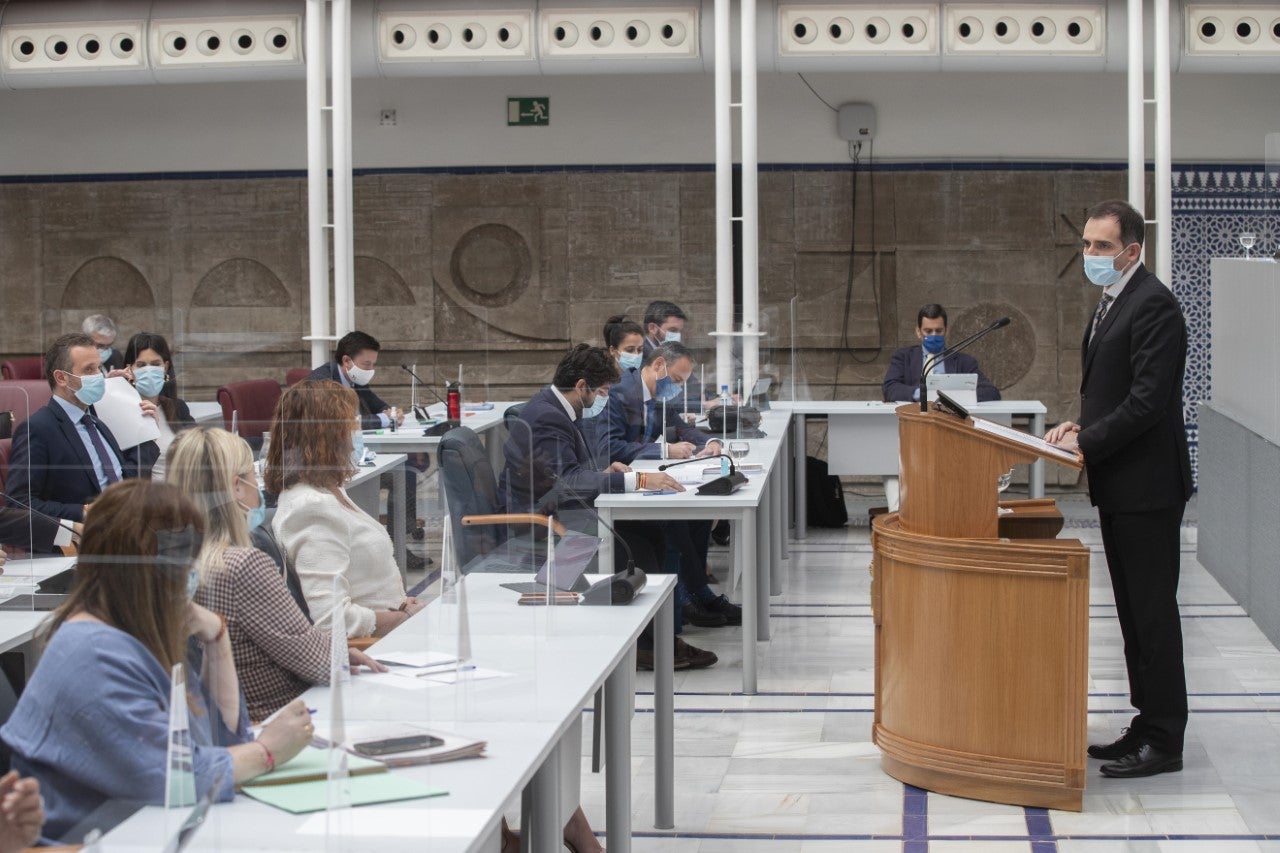 Fotos: Pleno de la Asamblea Regional del 30 de octubre de 2020