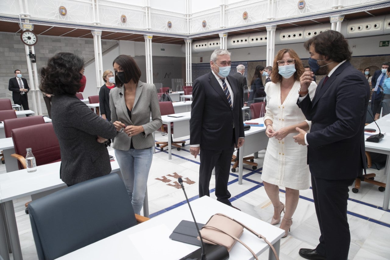 Fotos: Pleno de la Asamblea Regional del 30 de octubre de 2020