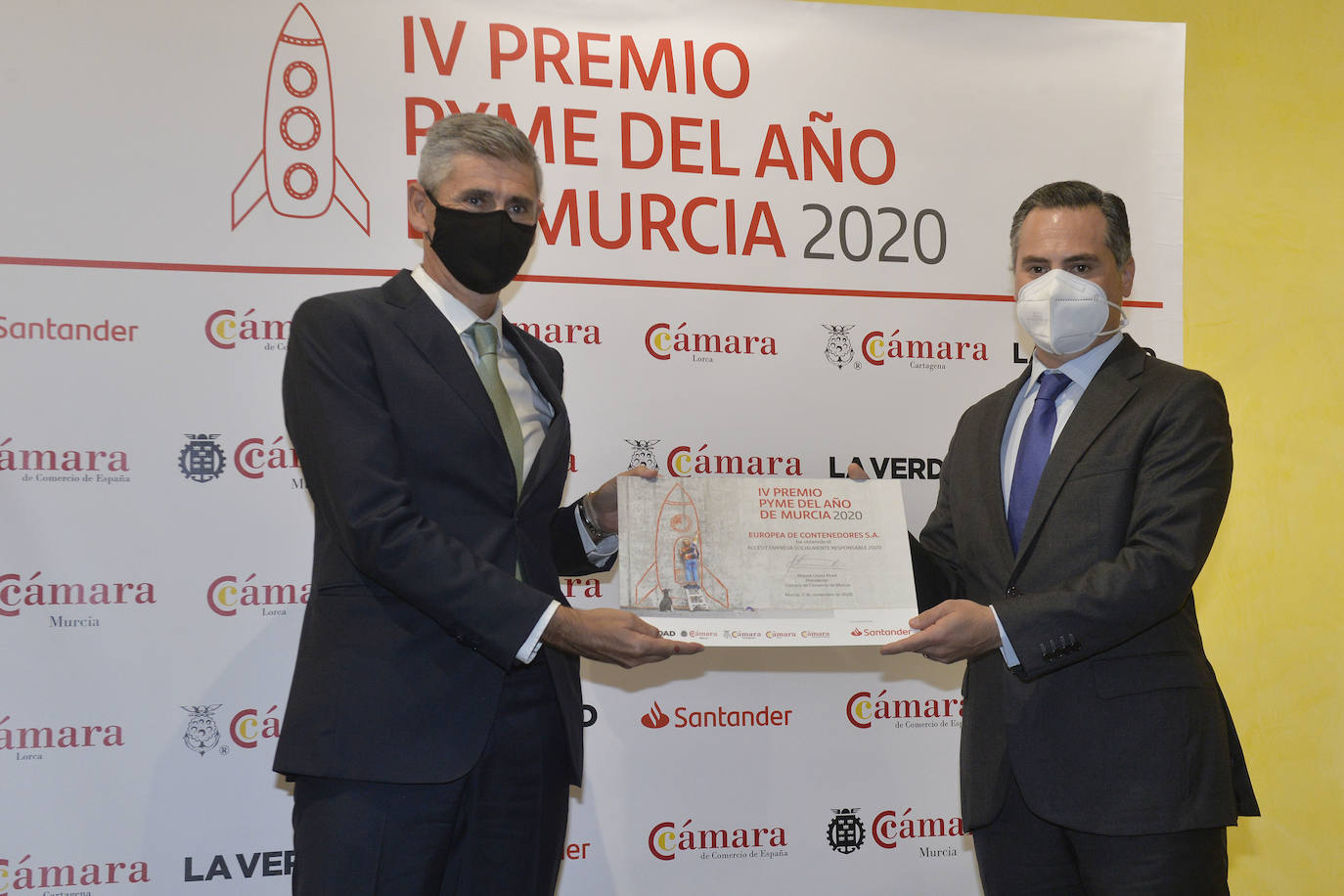 Fotos: Entrega del IV Premio Pyme del Año de Murcia de la Cámara de Comercio