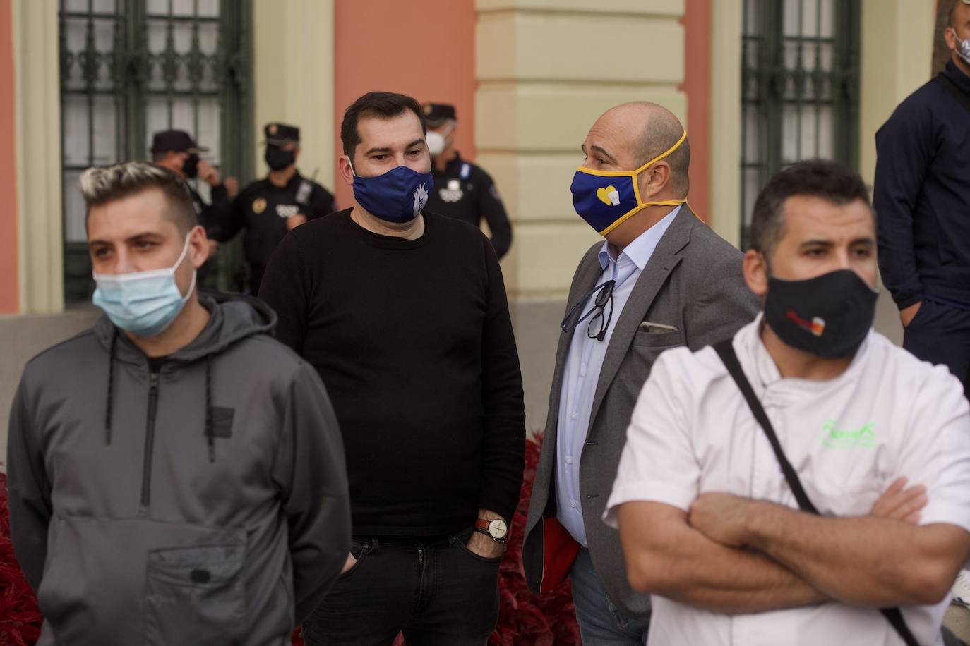 Fotos: Los hosteleros protestan en Murcia