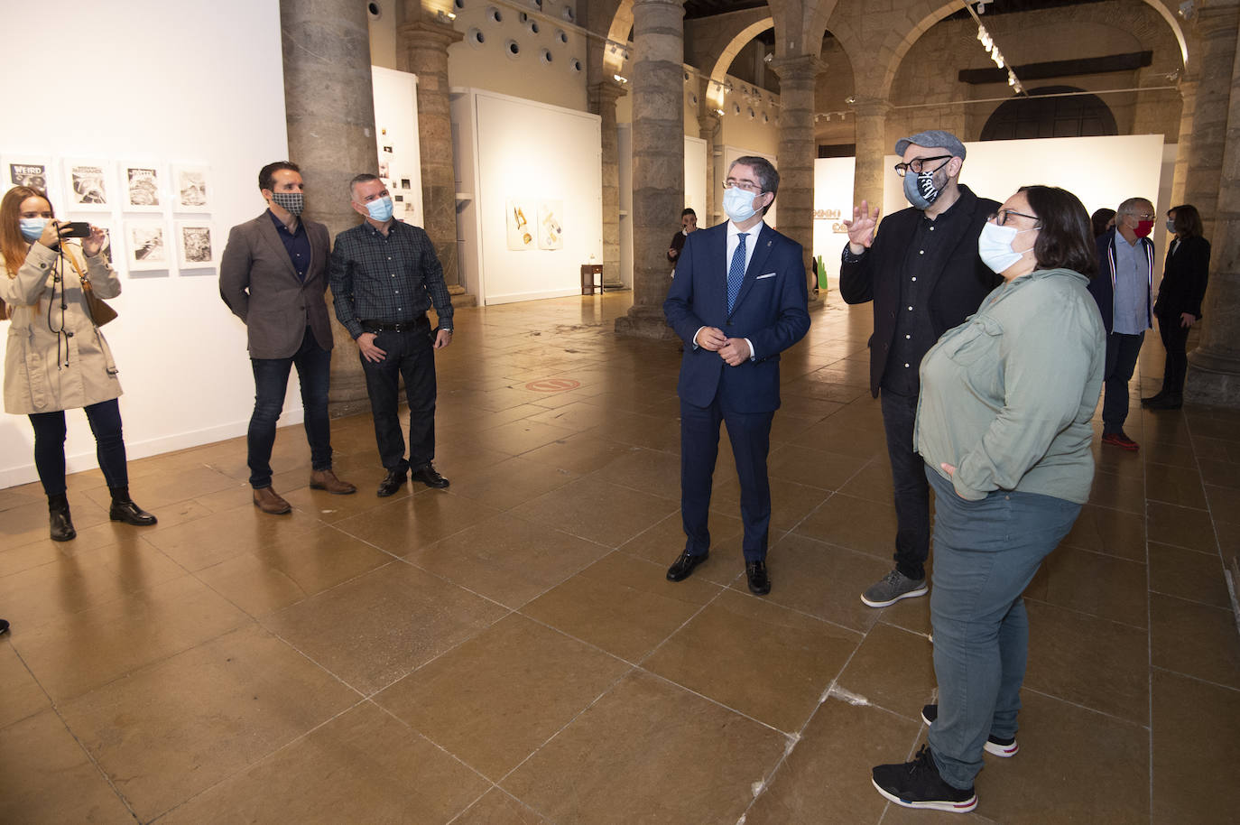 Fotos: Exposición &#039;Interrupciones&#039; en el Palacio Almudí de Murcia