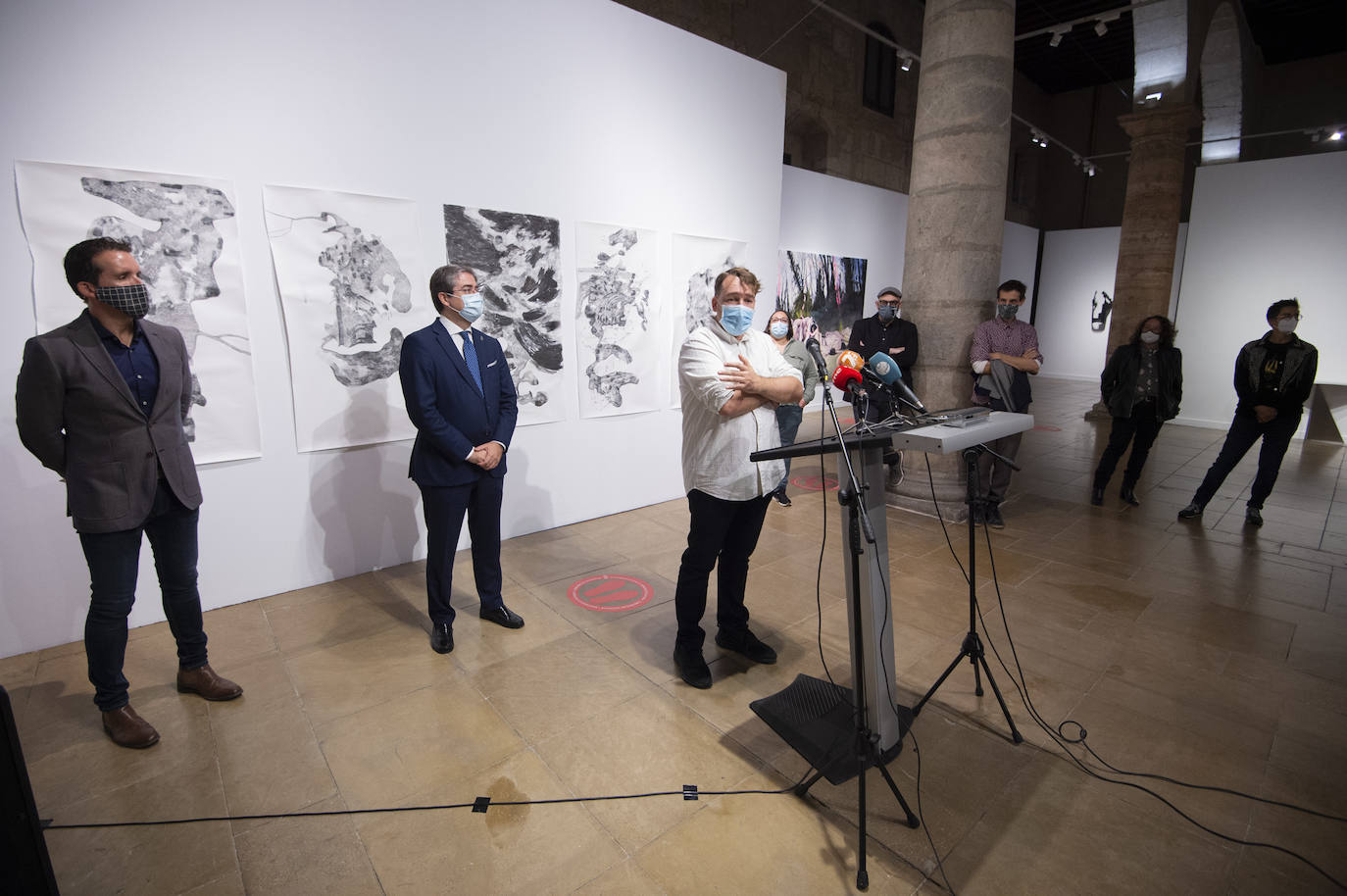 Fotos: Exposición &#039;Interrupciones&#039; en el Palacio Almudí de Murcia