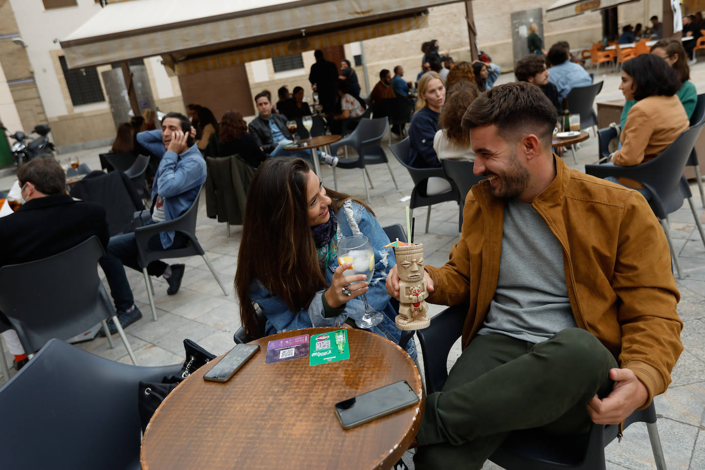 Fotos: La última copa antes del cierre de los bares en Murcia