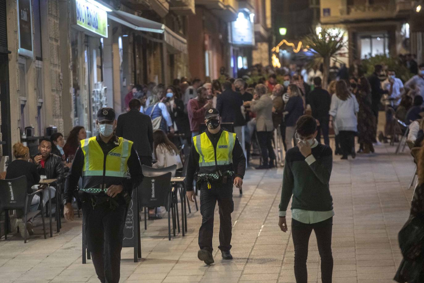 Fotos: Último día de bares abiertos en Cartagena