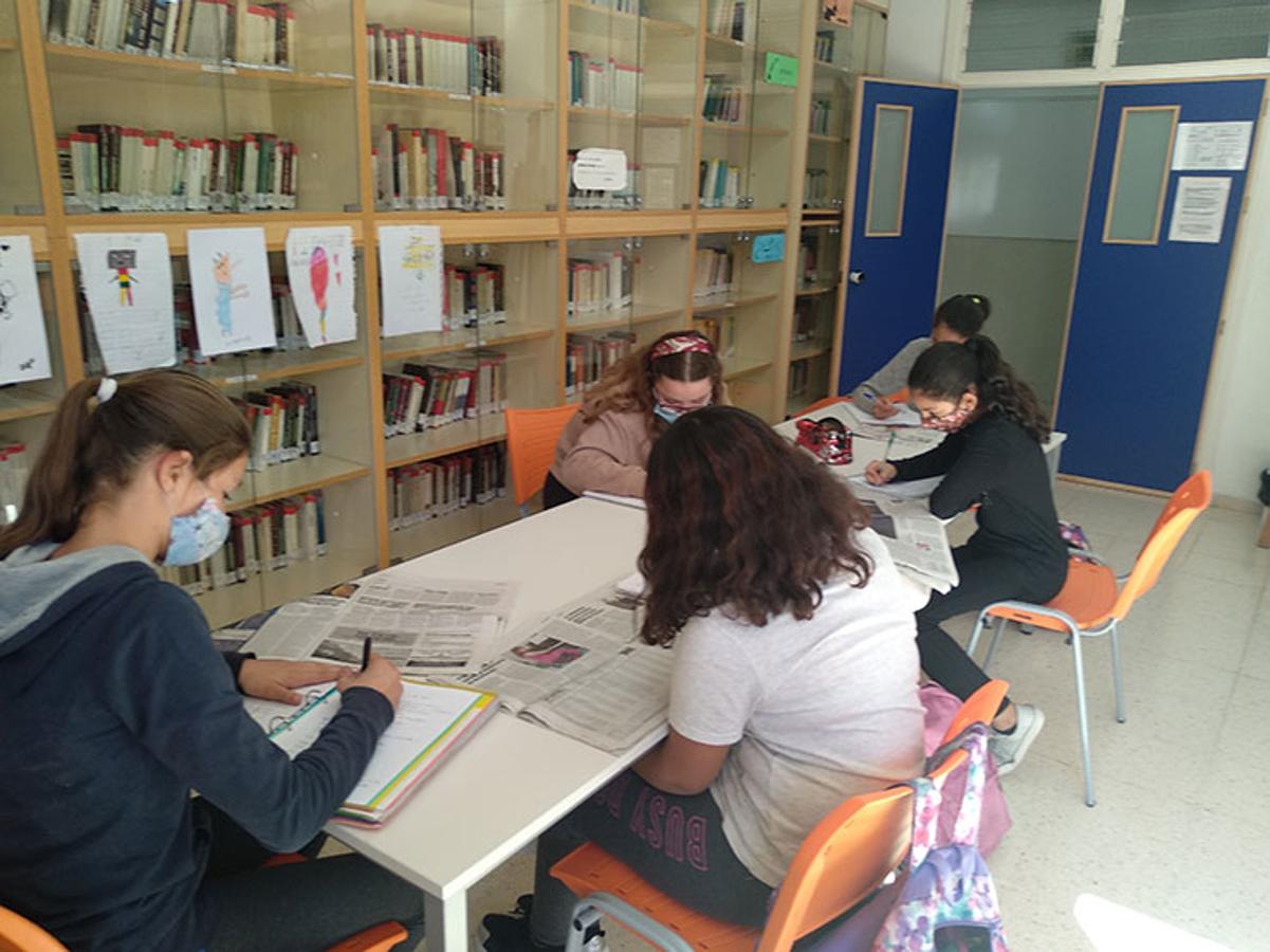 Alumnos del IES El Bohío de Los Dolores (Cartagena)
