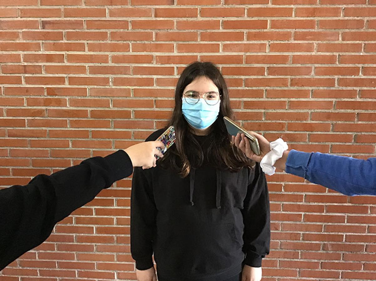 Alumnos del IES Juan de la Cierva y Codorníu (Totana)