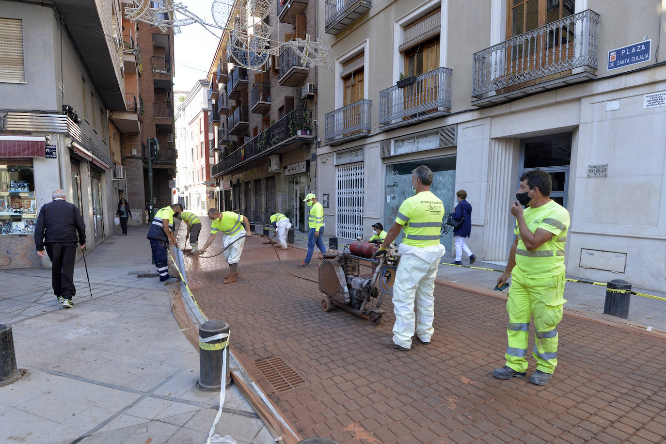 Fotos: Completado el trazado de 3 kilómetros de la antigua muralla medieval de Murcia