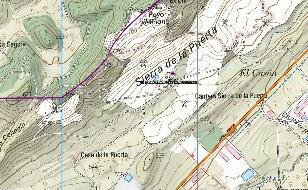 Herido grave un joven de 29 años tras sufrir un accidente laboral en una cantera de Cehegín