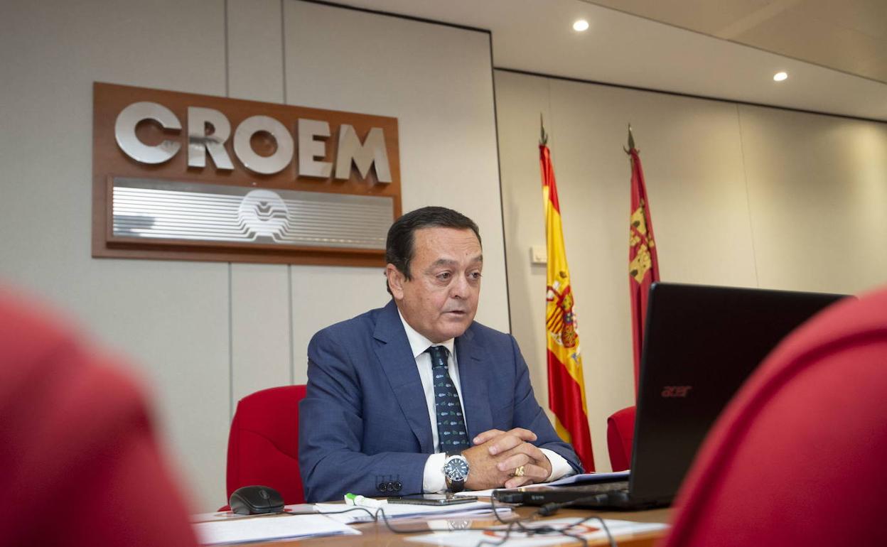 José María Albarracín, presidente de la CROEM. 