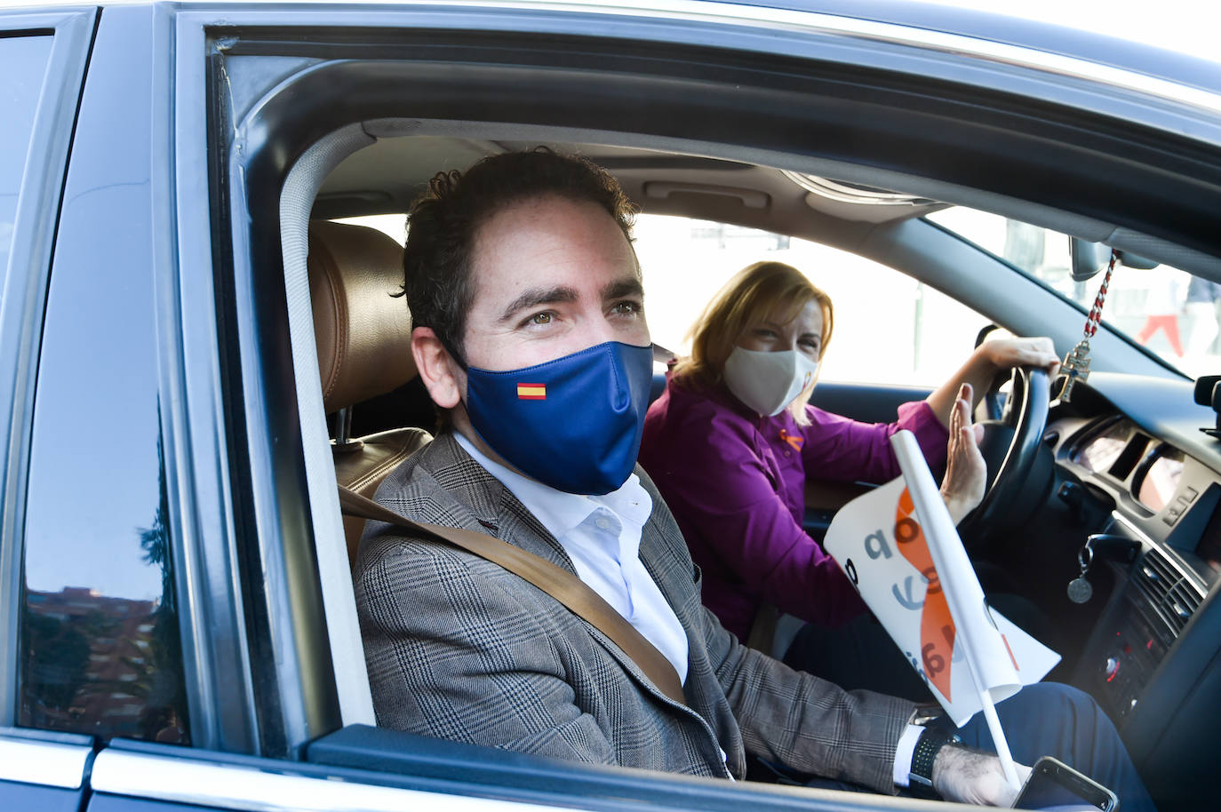 Fotos: La &#039;marea naranja&#039; recorre el centro de Murcia contra la &#039;ley Celaá&#039;
