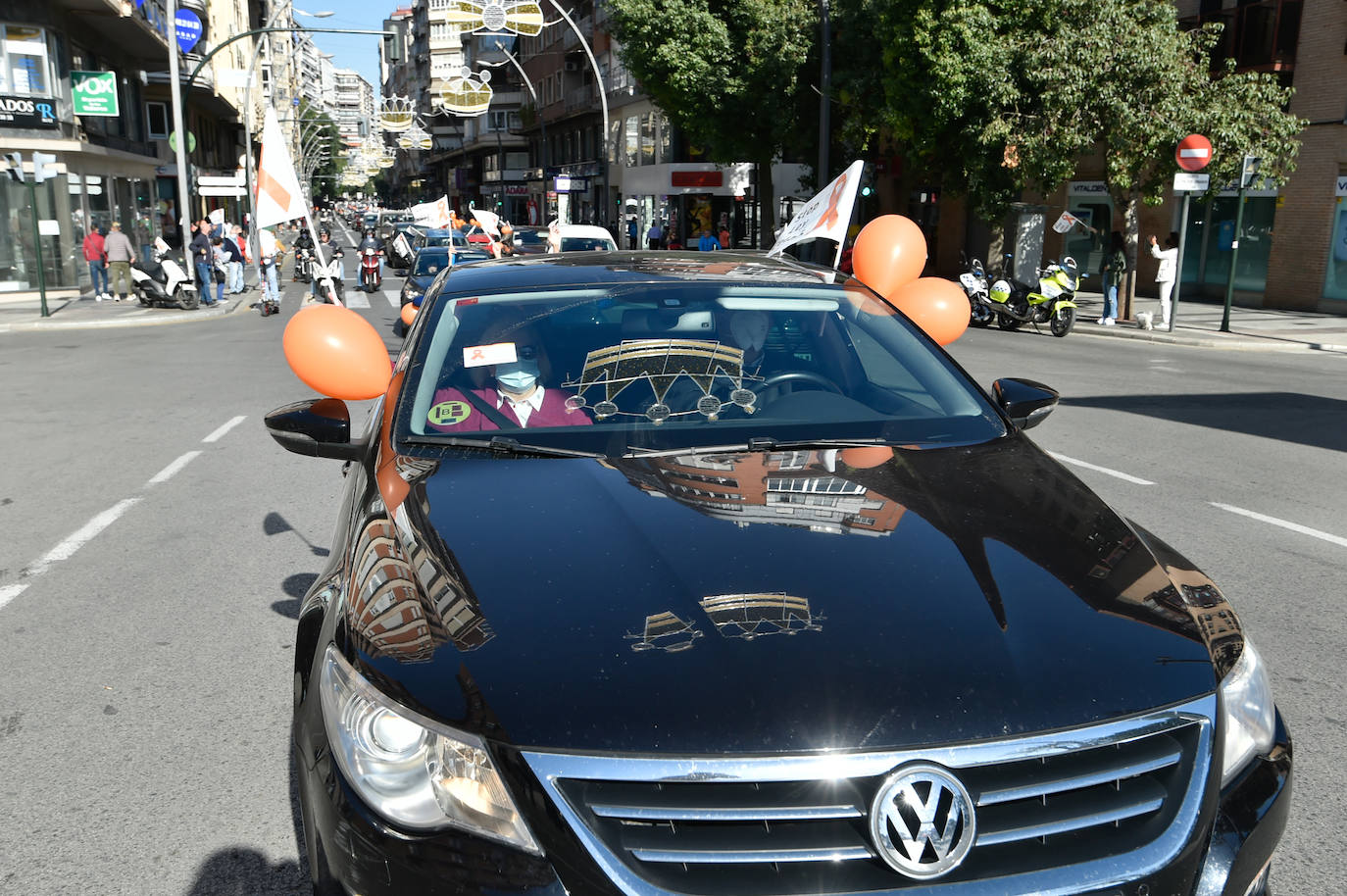 Fotos: La &#039;marea naranja&#039; recorre el centro de Murcia contra la &#039;ley Celaá&#039;