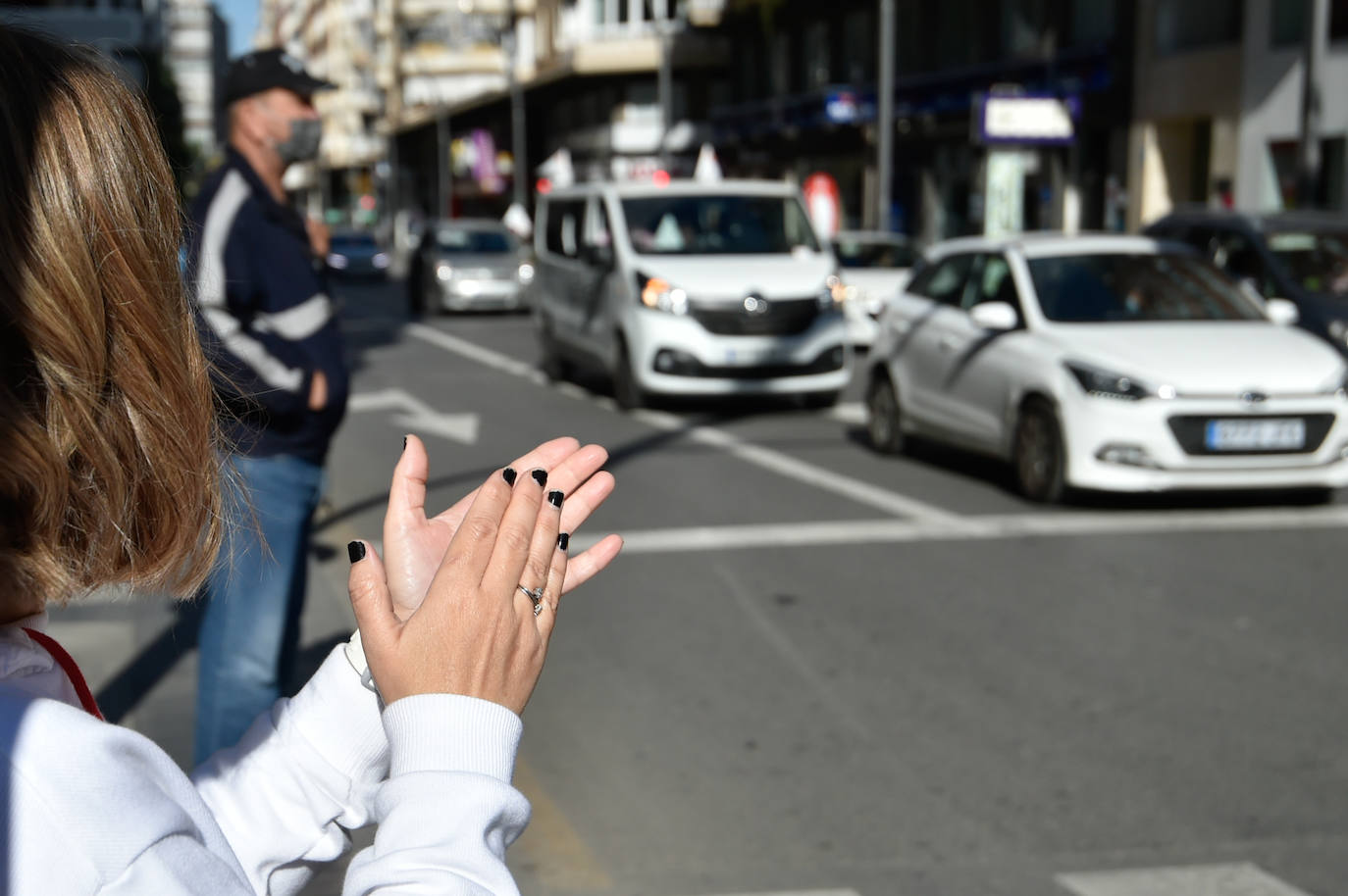 Fotos: La &#039;marea naranja&#039; recorre el centro de Murcia contra la &#039;ley Celaá&#039;