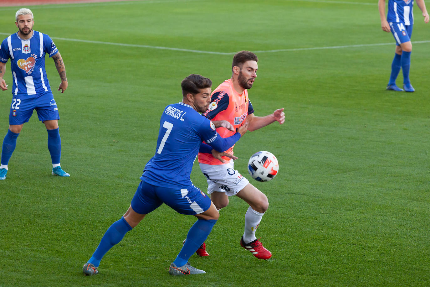 Fotos: El duelo regional entre Lorca Deportiva y Yeclano, en imágenes