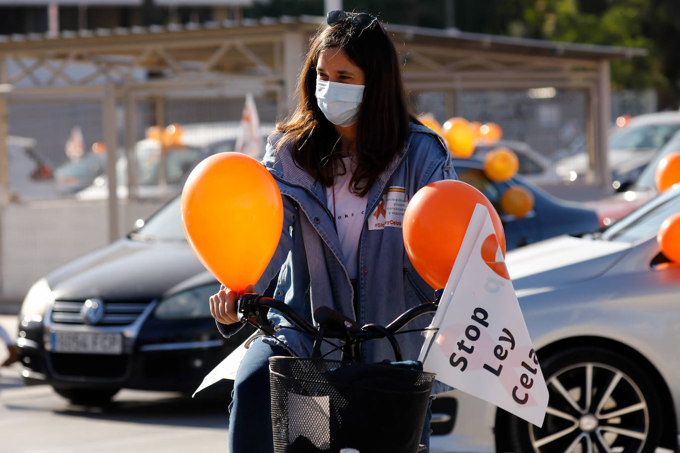 Fotos: La &#039;marea naranja&#039; recorre el centro de Murcia contra la &#039;ley Celaá&#039;