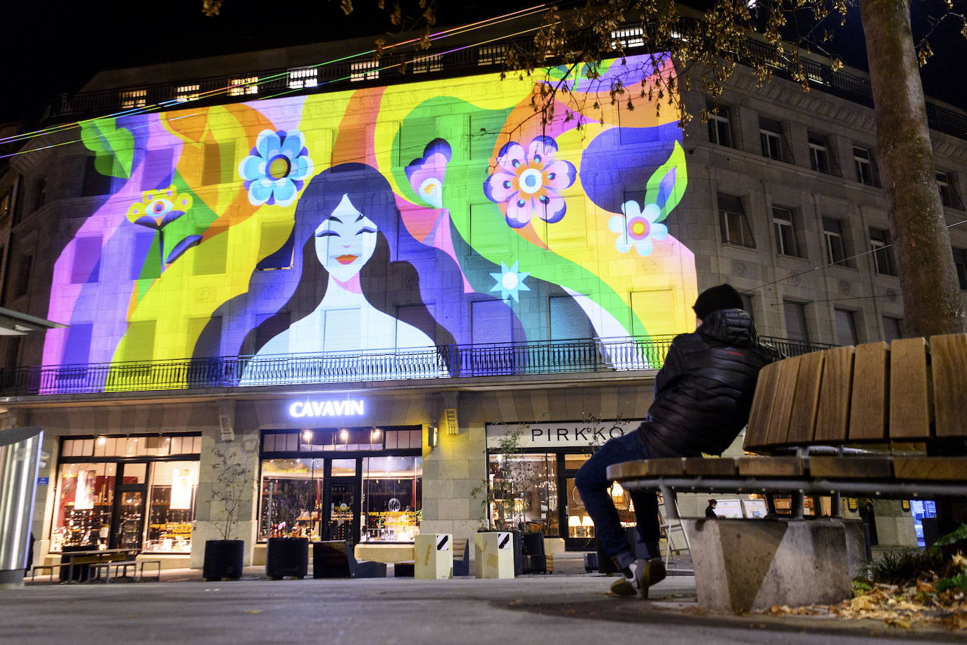 Fotos: Juego de luces en Lausana