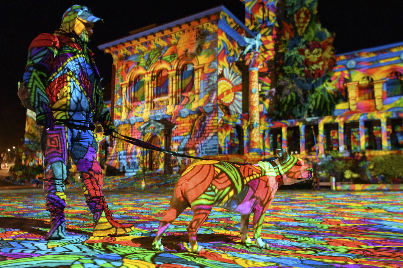 Fotos: Juego de luces en Lausana