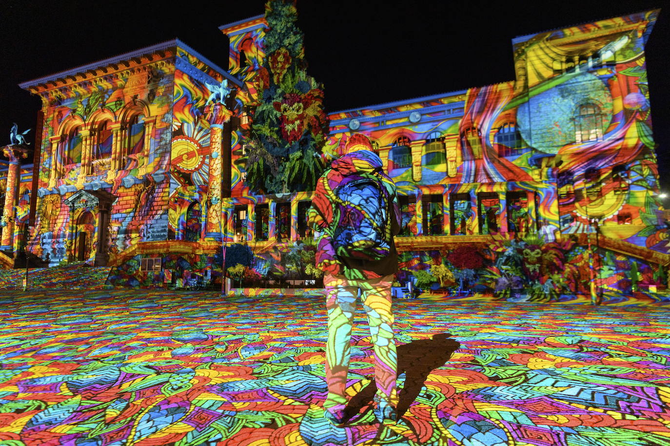 Fotos: Juego de luces en Lausana