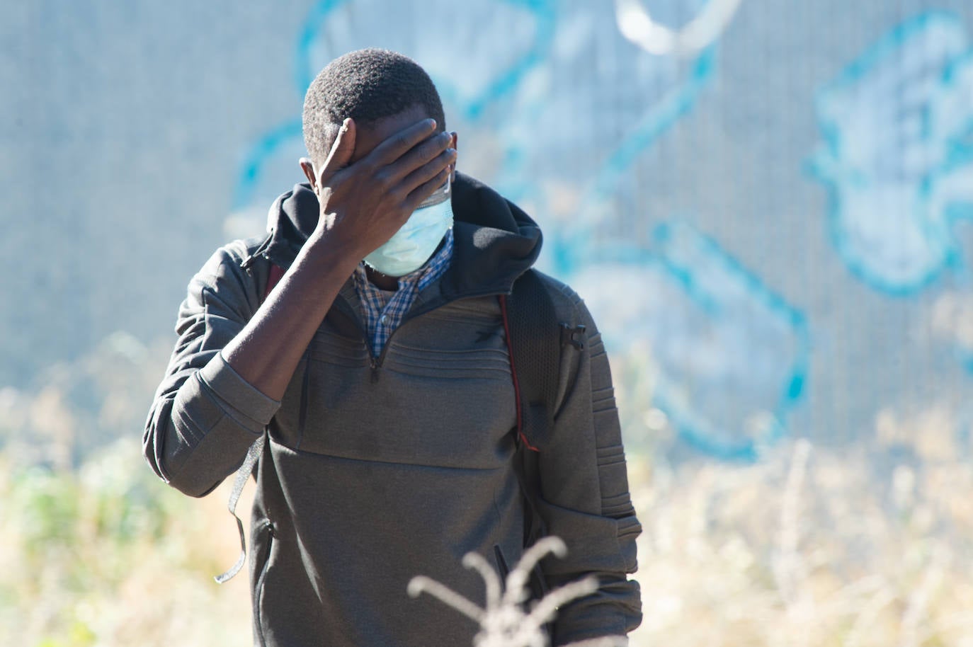 Fotos: Protestas por el desalojo de un edificio ocupado en el barrio murciano de San Pío