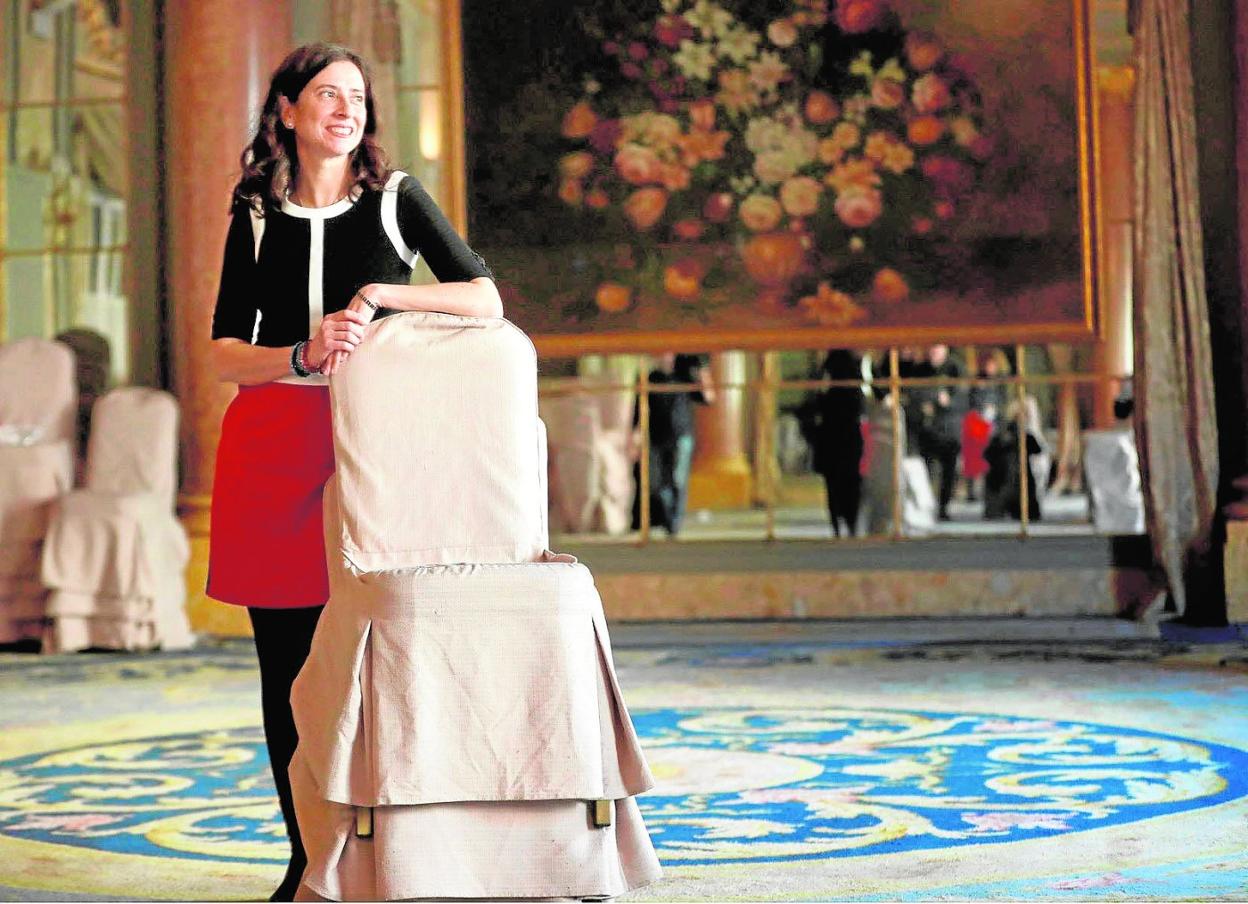 La poeta y novelista Ana Merino. 