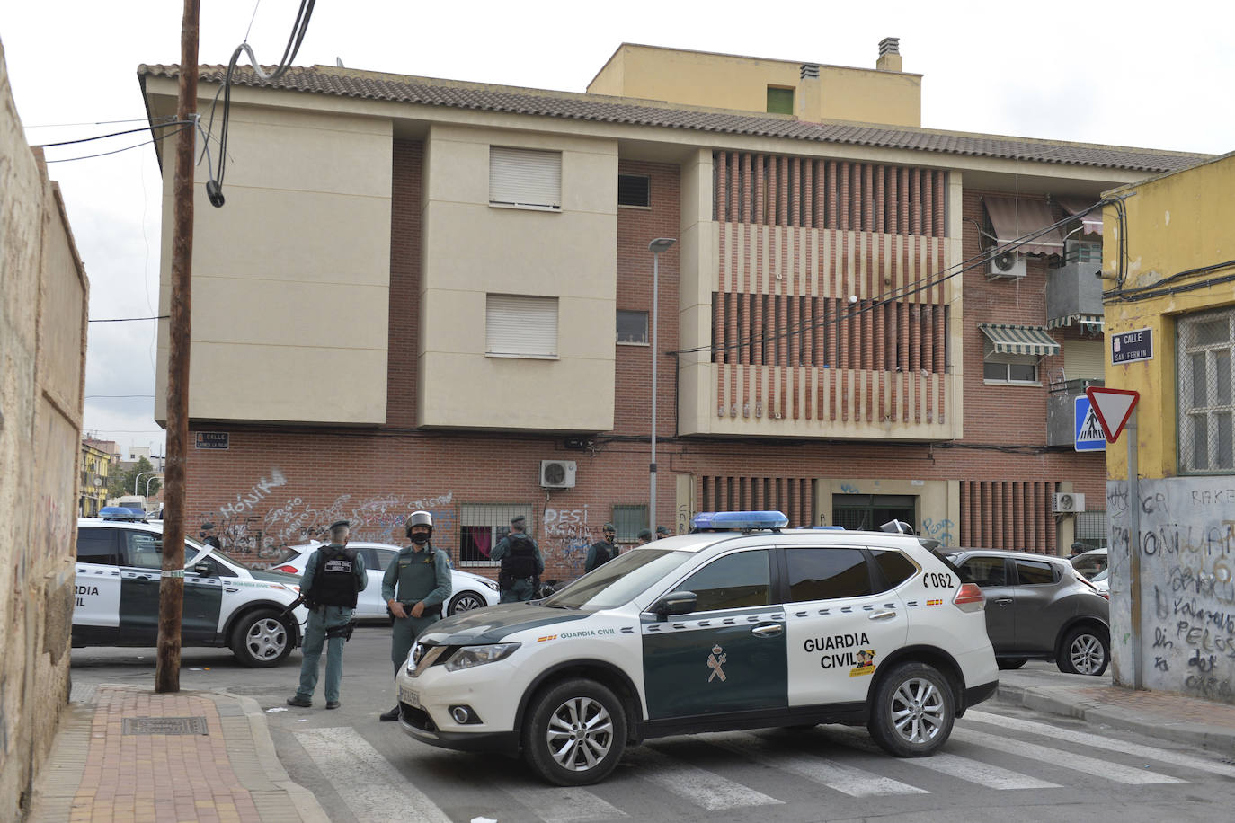 Fotos: Redada por tráfico de drogas en Espinardo
