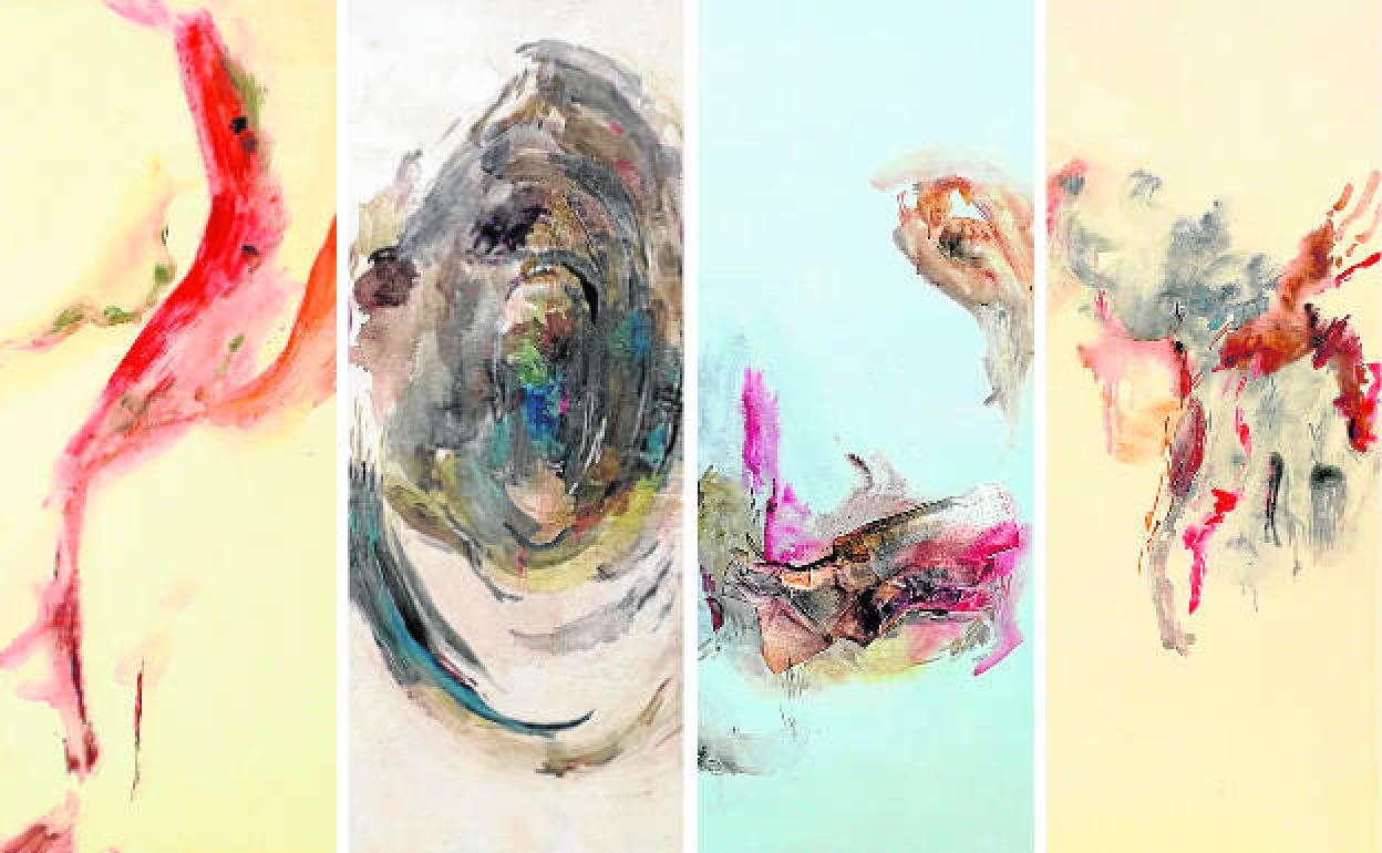 1. 'Fase de modelación'; 2. 'Cicatrización por primera intención'; 3. 'Cicatrización por cuarta intención'; 4. 'Cicatrización por tercera intención'.