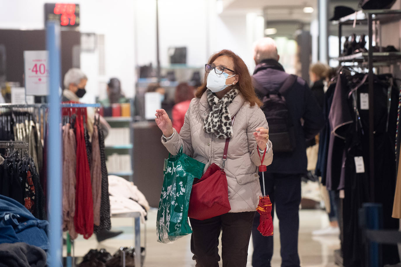 Fotos: Viernes negro en las tiendas de Murcia y Cartagena