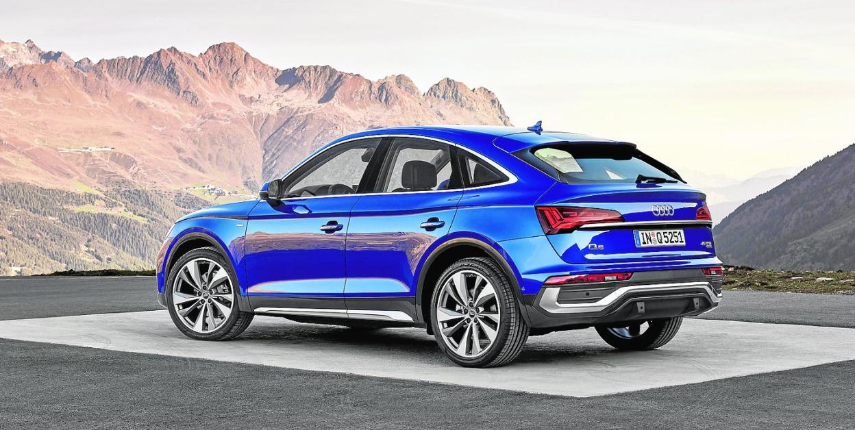 El Audi Q5 Sportback se ofrece con las líneas exteriores Advanced y S line. 