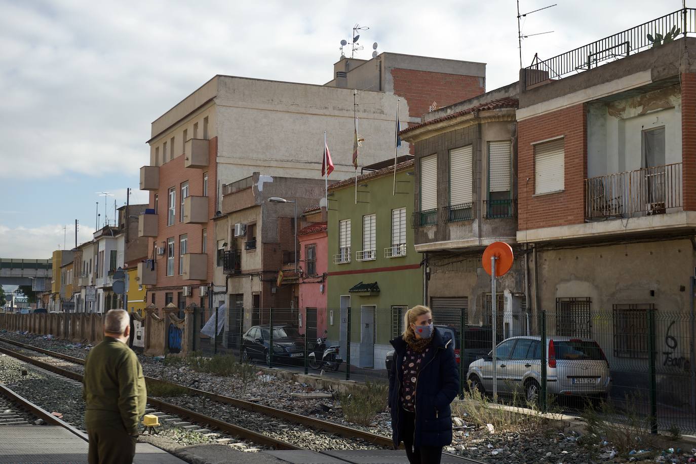 Fotos: Expropiación de viviendas junto al paso a nivel de Barriomar de Murcia